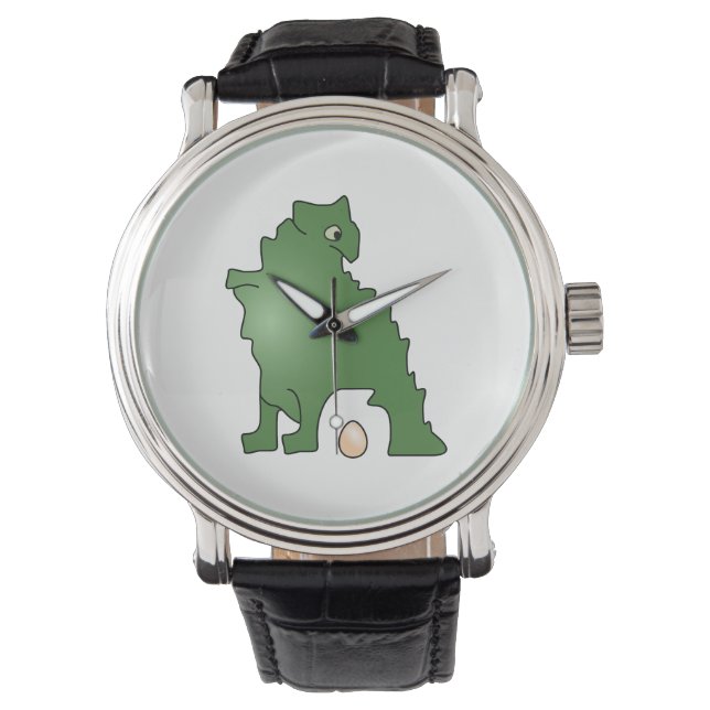 Dinosaurus Horloge (Voorkant)