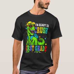 Dinosaurus Ik ben klaar om eerste klas terug te pl T-shirt