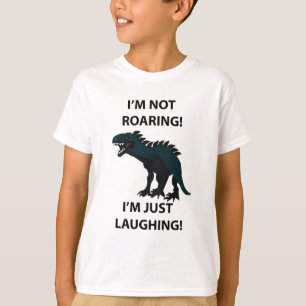 Dinosaurus Ik lach alleen maar om grappige Dinosau T-shirt