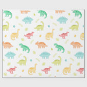 Dinosaurus inpakpapier (Vlak)
