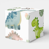 Dinosaurus Inpakpapier Bedankdoosjes (Achterkant)