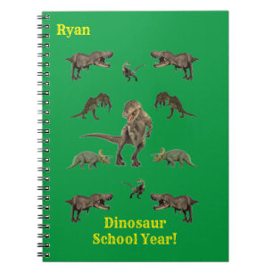 Dinosaurus Inpakpapier Notitieboekje Notitieboek