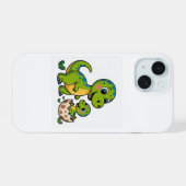 dinosaurus iPhone 15 case (Achterkant horizontaal)
