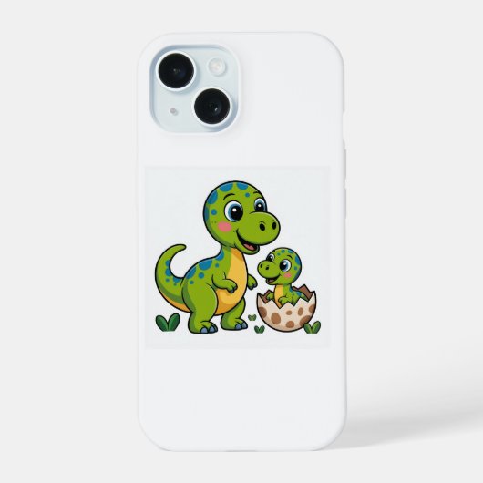 dinosaurus iPhone 15 case (Achterkant)