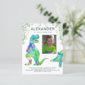 Dinosaurus Jungle T Rex Brul Verjaardagsfeestje (Staand voorkant)