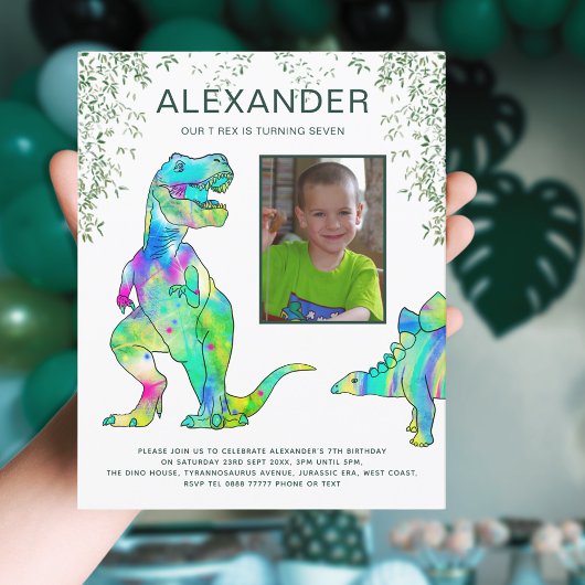 Dinosaurus Jungle T Rex Brul Verjaardagsfeestje