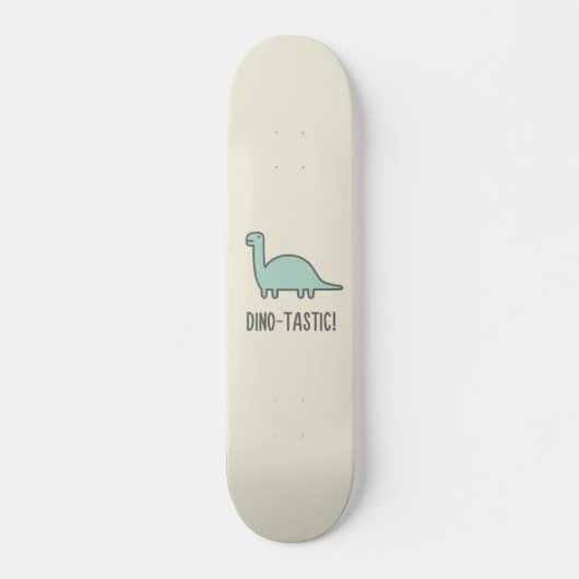 dinosaurus jurassic triassic prehistorisch schepse persoonlijk skateboard (Voorkant)