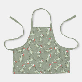 Dinosaurus Kerst Jongen Kerstman Dino T-Rex Salie Schort
