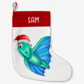 Dinosaurus Kerstkousen | Schattigee Dinosaurus Gro Kleine Kerstsok (Voorkant)