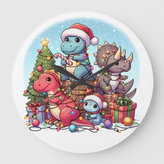 Dinosaurus Kerstmis , Grote Klok (Voorkant)