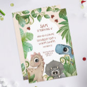 Dinosaurus Kids Verjaardag Dino Kaart