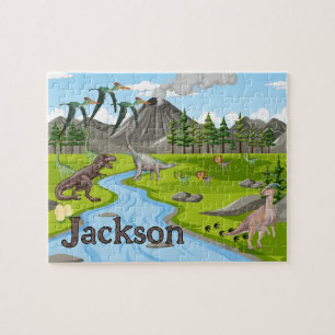 Dinosaurus kind naam puzzel