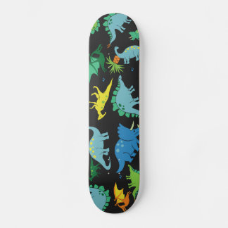Dinosaurus Kinder Dinos Colorful Playful Boys Persoonlijk Skateboard