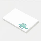 Dinosaurus Kinder naam Post-it® Notes (Schuin)