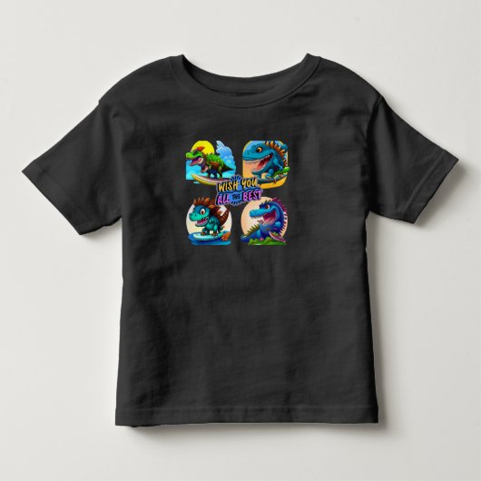 dinosaurus kinder shirts (Voorkant)