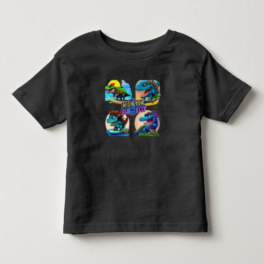 dinosaurus kinder shirts (Voorkant)