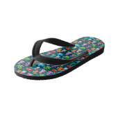 Dinosaurus kinder slippers teenslippers (Schuin)