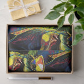 Dinosaurus Kinder T Rex Jurassic Cool Tissuepapier (Geschenk)