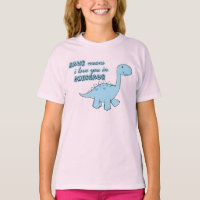 dinosaurus kinder t-shirt