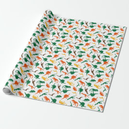 Dinosaurus Kinderen Cadeaupapier