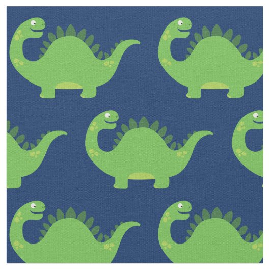 Dinosaurus Kinderen Cute Dino Stof (Close Up)