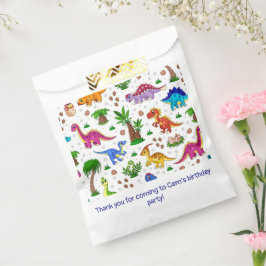 Dinosaurus Kinderen Verjaardag Bedankzakje