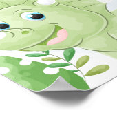 Dinosaurus-kinderkamerposter Dino-kinderkamerprint Poster (Hoek)