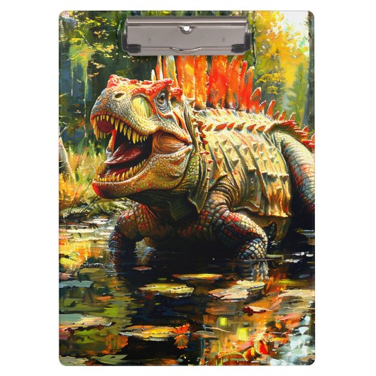 Dinosaurus klembord (Voorkant)