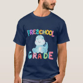 Dinosaurus kleuterschool GRADE Squad leraar School T-shirt (Voorkant)