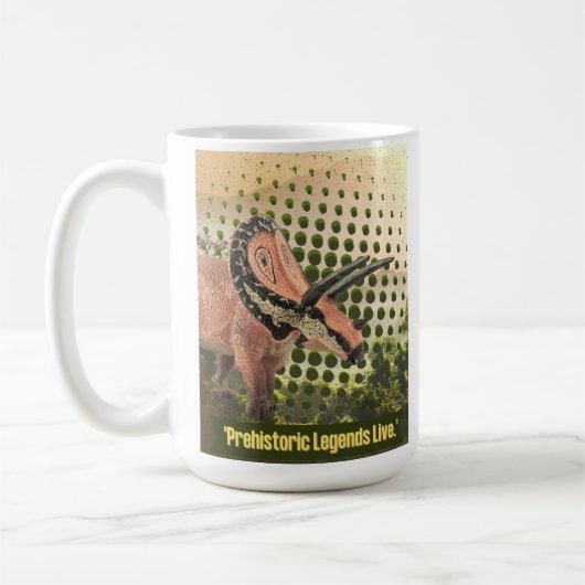 dinosaurus koffiemok (Links)