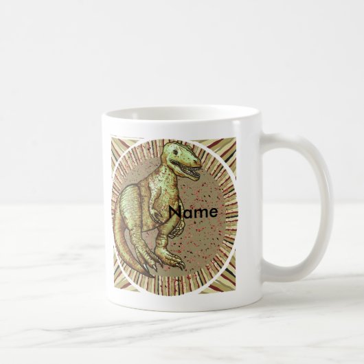 Dinosaurus koffiemok (Rechts)