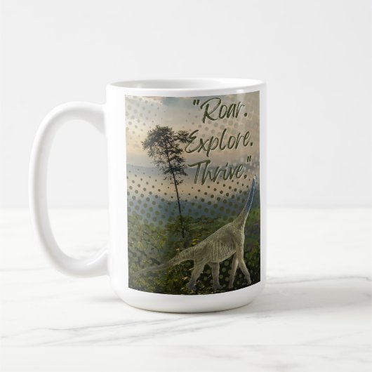 dinosaurus koffiemok (Links)