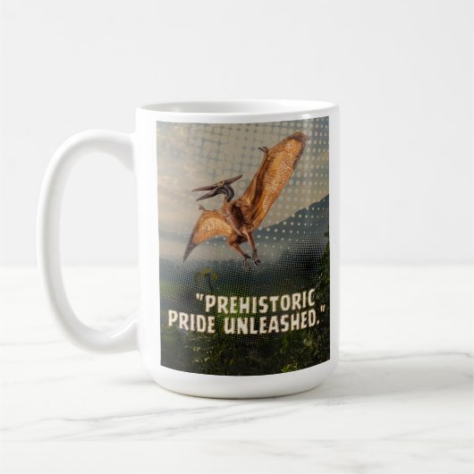 dinosaurus koffiemok (Links)