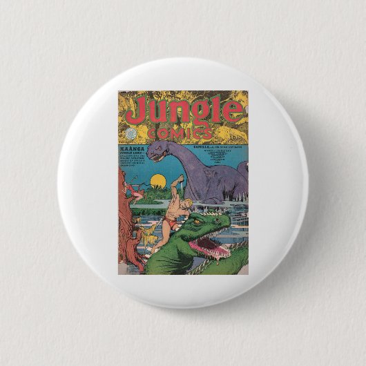Dinosaurus - Koninginnen van het Verloren Rijk - O Ronde Button 5,7 Cm (Voorkant)