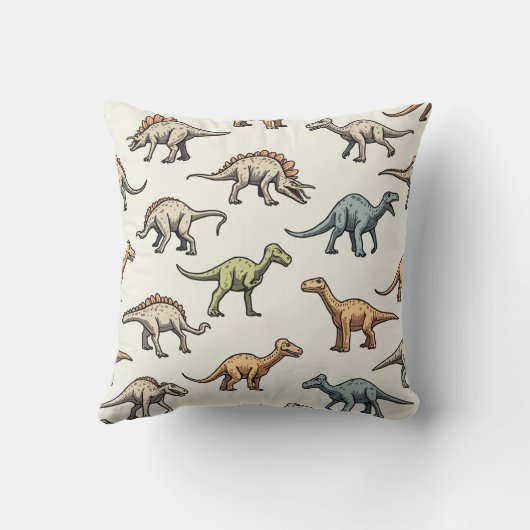 Dinosaurus kussen kussen 4 (Achterkant)