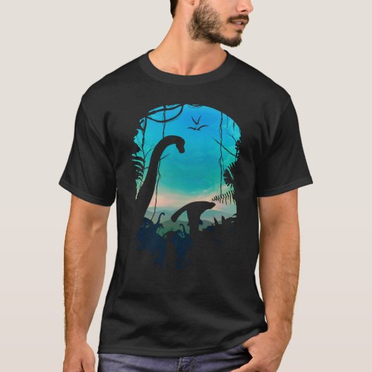 Dinosaurus land t-shirt (Voorkant)