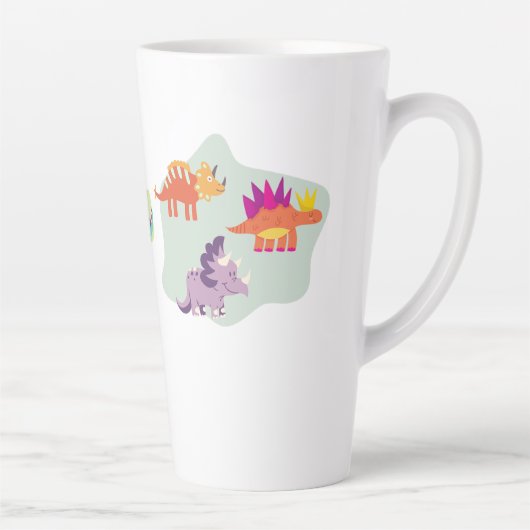 Dinosaurus Latte Mok (Rechts)