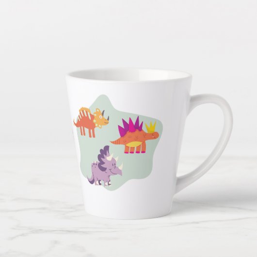 Dinosaurus Latte Mok (Rechts)