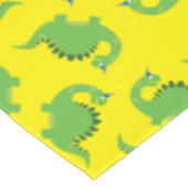 Dinosaurus Leuke Eerste Verjaardag Tafeldoek Tafelkleed (Gekanteld)