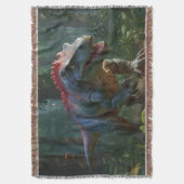 Dinosaurus Leuke Prehistorie Deken (Voorkant Verticaal)