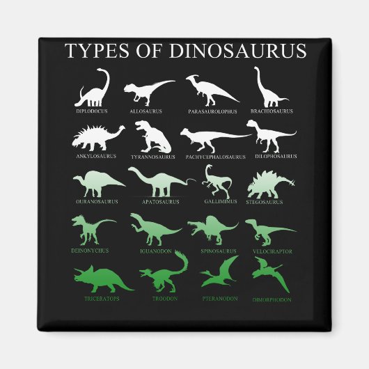 dinosaurus magneet (Voorkant)