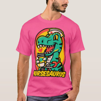 Dinosaurus Medisch Paleontoloog Dokter Fossil T-Re T-shirt