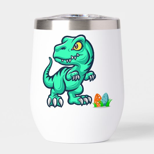 Dinosaurus met eieren (Voorkant)