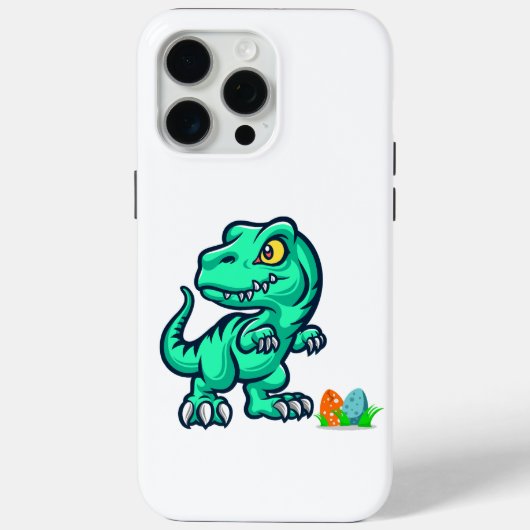 Dinosaurus met eieren Case-Mate iPhone case (Achterkant)