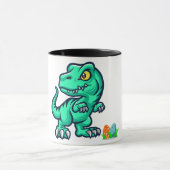 Dinosaurus met eieren mok (Midden)