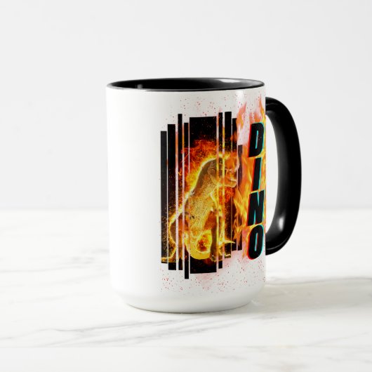 dinosaurus mok (Voorkant rechts)