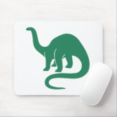 Dinosaurus Mousepad - Groen Muismat (Met muis)