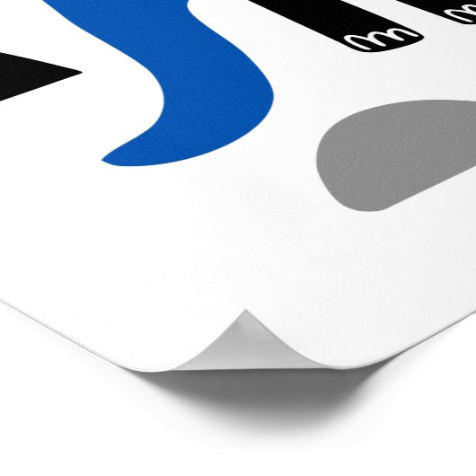 Dinosaurus naadloos patroon poster (Hoek)