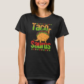 Dinosaurus National Taco Day Taco Saurus Dino Taco T-shirt (Voorkant)