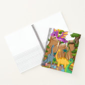 Dinosaurus notitieboek voor kinderen (Binnen)